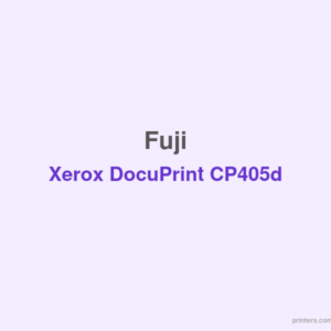 Fuji Xerox DocuPrint CP405d - 香港原裝行貨 Printers.com.hk