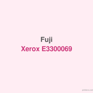 Fuji Xerox E3300069 Maintenance Kit - 香港原裝行貨 Printers.com.hk