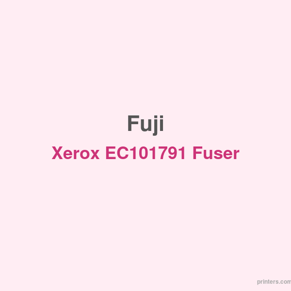 Fuji Xerox EC101791 Fuser Unit 220V - 香港原裝行貨 Printers.com.hk