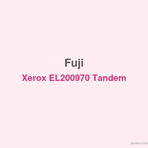 Fuji Xerox EL200970 Tandem Tray Module - 香港原裝行貨 Printers.com.hk