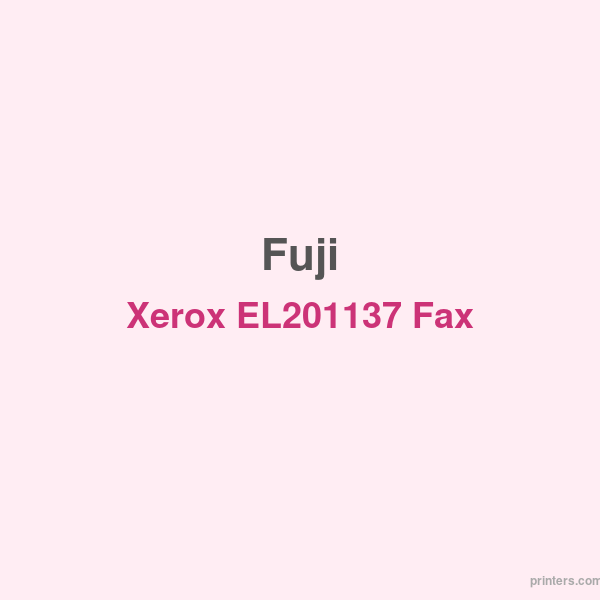 Fuji Xerox EL201137 Fax Kit - 香港原裝行貨 Printers.com.hk
