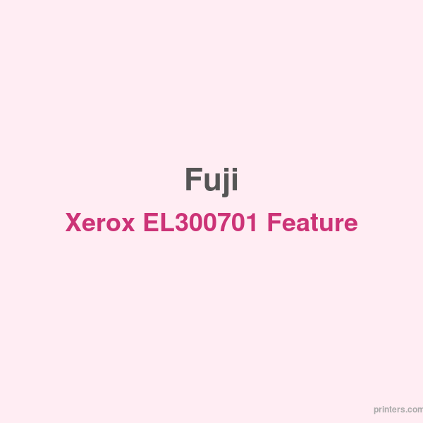 Fuji Xerox EL300701 Feature Enhance Kit - 香港原裝行貨 Printers.com.hk