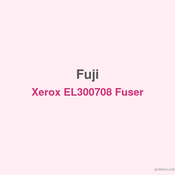 Fuji Xerox EL300708 Fuser Unit 220V - 香港原裝行貨 Printers.com.hk