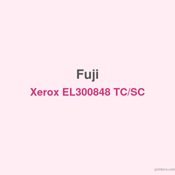Fuji Xerox EL300848 TC/SC Font Kit - 香港原裝行貨 Printers.com.hk