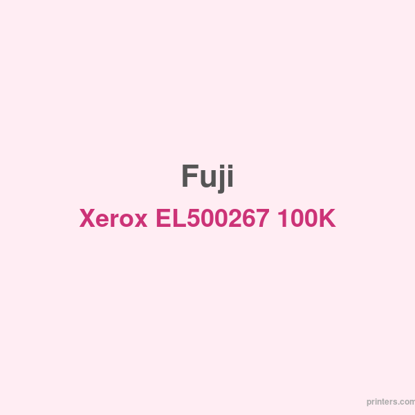 Fuji Xerox EL500267 100K Maintenance Kit - 香港原裝行貨 Printers.com.hk