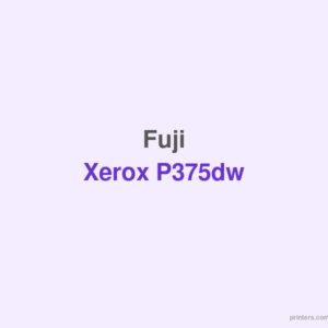 Fuji Xerox DocuPrint P375dw Mono Laser Printer - 香港原裝行貨 Printers.com.hk