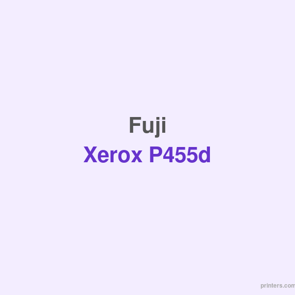 Fuji Xerox DocuPrint P455d - 香港原裝行貨 Printers.com.hk