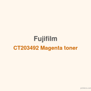 Fujifilm CT203492 紅色碳粉匣
