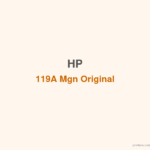 HP 119A Mgn Original Laser Toner Cartridge - 香港原裝行貨 Printers.com.hk