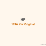 HP 119A Ylw Original Laser Toner Cartridge - 香港原裝行貨 Printers.com.hk
