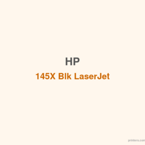 HP 145X Blk LaserJet Toner Cartridge - 香港原裝行貨 Printers.com.hk