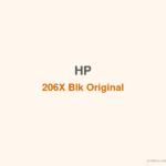 HP 206X Blk Original LaserJet Toner Cartridge - 香港原裝行貨 Printers.com.hk