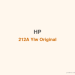 HP 212A Ylw Original LaserJet Toner Cartridge - 香港原裝行貨 Printers.com.hk