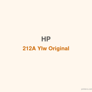 HP 212A Ylw Original LaserJet Toner Cartridge - 香港原裝行貨 Printers.com.hk