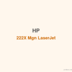 HP 222X Mgn LaserJet Toner Cartridge - 香港原裝行貨 Printers.com.hk