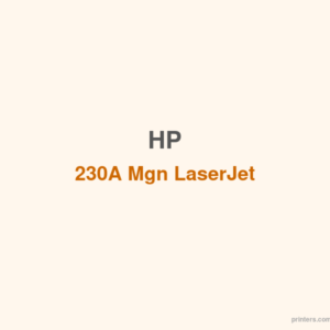 HP 230A Mgn LaserJet Toner Cartridge - 香港原裝行貨 Printers.com.hk