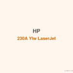 HP 230A Ylw LaserJet Toner Cartridge - 香港原裝行貨 Printers.com.hk