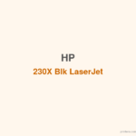 HP 230X Blk LaserJet Toner Cartridge - 香港原裝行貨 Printers.com.hk
