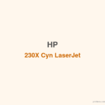 HP 230X Cyn LaserJet Toner Cartridge - 香港原裝行貨 Printers.com.hk