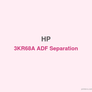 HP 3KR68A ADF Separation Pad - 香港原裝行貨 Printers.com.hk