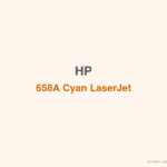 HP 658A Cyan LaserJet Toner Cartridge - 香港原裝行貨 Printers.com.hk