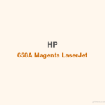 HP 658A Magenta LaserJet Toner Cartridge - 香港原裝行貨 Printers.com.hk