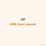 HP 658X Cyan LaserJet Toner Cartridge - 香港原裝行貨 Printers.com.hk
