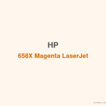 HP 658X Magenta LaserJet Toner Cartridge - 香港原裝行貨 Printers.com.hk