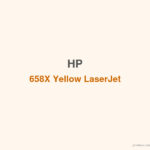 HP 658X Yellow LaserJet Toner Cartridge - 香港原裝行貨 Printers.com.hk