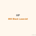 HP 89X Black LaserJet Toner Cartridge - 香港原裝行貨 Printers.com.hk