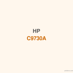 HP C9730A CLJ 5500 Black Print Cartridge - 香港原裝行貨 Printers.com.hk
