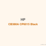 HP CB380A CP6015 Black Print Cartridge - 香港原裝行貨 Printers.com.hk