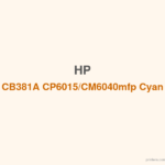 HP CB381A CP6015/CM6040mfp Cyan Print Cartridge - 香港原裝行貨 Printers.com.hk