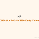 HP CB382A CP6015/CM6040mfp Yellow Print Cartridge - 香港原裝行貨 Printers.com.hk