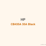 HP CB435A 35A Black Cartridge - 香港原裝行貨 Printers.com.hk