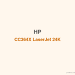 HP CC364X LaserJet 24K Black Toner Cartridge - 香港原裝行貨 Printers.com.hk