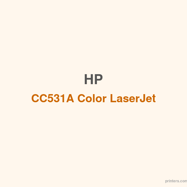 HP CC531A Color LaserJet CP2025 Cyan Cartridge - 香港原裝行貨 Printers.com.hk