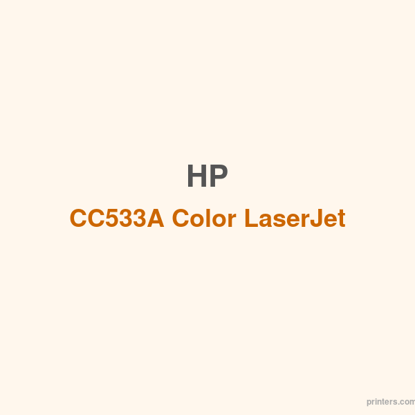 HP CC533A Color LaserJet CP2025 Magenta Cartridge - 香港原裝行貨 Printers.com.hk