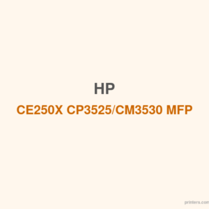 HP CE250X CP3525/CM3530 MFP Black Print Cartridge - 香港原裝行貨 Printers.com.hk