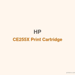 HP CE255X Print Cartridge - 香港原裝行貨 Printers.com.hk