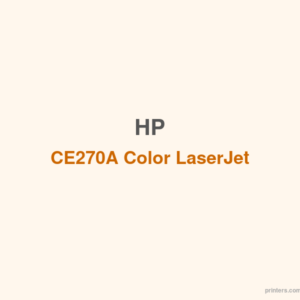 HP CE270A Color LaserJet CP5525 Black Cartridge - 香港原裝行貨 Printers.com.hk