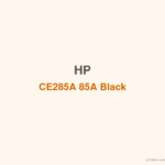 HP CE285A 85A Black Print Cartridge - 香港原裝行貨 Printers.com.hk