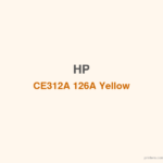 HP CE312A 126A Yellow Print Cartridge - 香港原裝行貨 Printers.com.hk