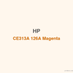 HP CE313A 126A Magenta Print Cartridge - 香港原裝行貨 Printers.com.hk