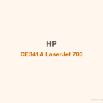 HP CE341A LaserJet 700 Color MFP 775 Cyan Cartridge - 香港原裝行貨 Printers.com.hk