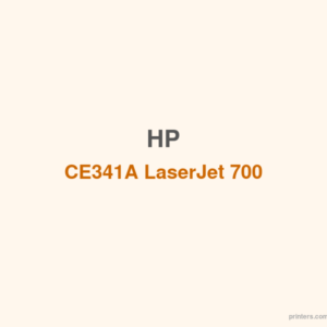 HP CE341A LaserJet 700 Color MFP 775 Cyan Cartridge - 香港原裝行貨 Printers.com.hk