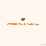 HP CE390X Black Cartridge - 香港原裝行貨 Printers.com.hk