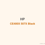 HP CE400X 507X Black LaserJet Toner Cartridge - 香港原裝行貨 Printers.com.hk