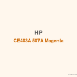 HP CE403A 507A Magenta LaserJet Toner Cartridge - 香港原裝行貨 Printers.com.hk