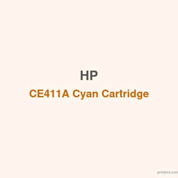 HP CE411A - 適用於 HP LaserJet Pro 300 color M351a, HP LaserJet Pro 400 color M451dn - Printers.com.hk
